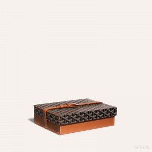 Goyard 8 WATCH CASE Svarte Brune | GQHB1921