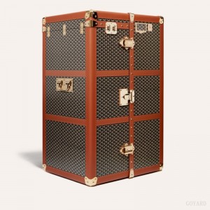 Goyard ARMOIRE TRUNK Svarte Brune | DITP4485