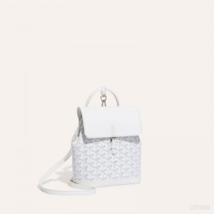 Goyard Alpin Mini Backpack Hvite | MZCL4231