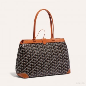 Goyard BELLECHASSE BIAUDE PM BAG Svarte Brune | EEFF4530