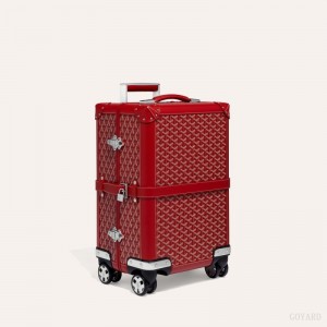 Goyard BOURGET PM TROLLEY CASE Rød | NIKQ0635