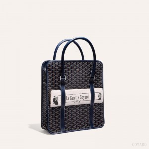 Goyard BOURGOGNE BAG Marineblå Blå | ABCX1278