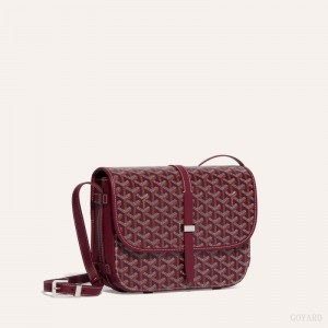 Goyard Belvedere MM Bag Burgunder | JVIU9824