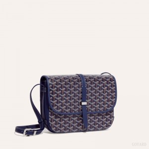 Goyard Belvedere MM Bag Marineblå Blå | KRKR0028