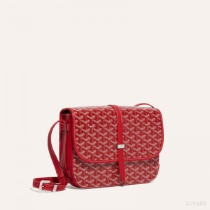 Goyard Belvedere MM Bag Rød | YTIR7963