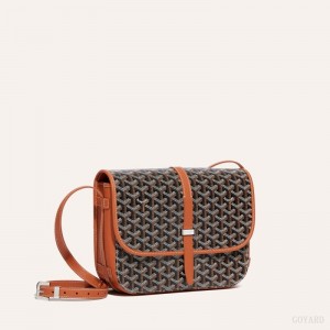 Goyard Belvedere MM Bag Svarte Brune | MUIL8958