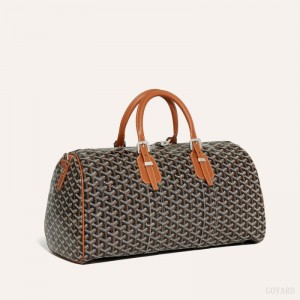 Goyard Boston 45 bag Svarte Brune | UWND7819