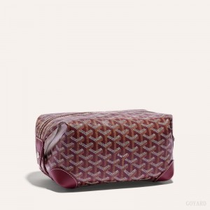 Goyard Bowling 25 Toiletry Bag Burgunder | NCGU1796