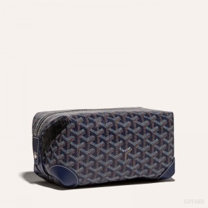 Goyard Bowling 25 Toiletry Bag Marineblå Blå | YDAA9434