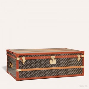 Goyard CABINE TRUNK Svarte Brune | MBWF5375