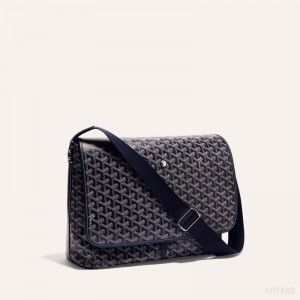 Goyard CAPETIEN MM MESSENGER BAG Marineblå Blå | KLNS0342