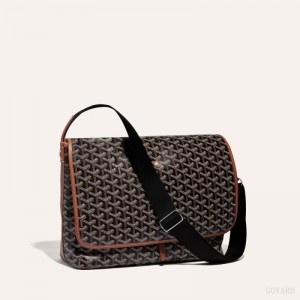 Goyard CAPETIEN MM MESSENGER BAG Svarte Brune | HVVN8028