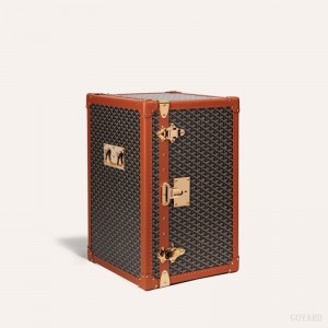 Goyard CIGARES TRUNK Svarte Brune | HESJ7733