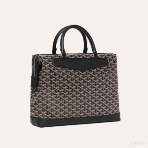 Goyard Cisalpin Document Case Svarte | HUCA5963