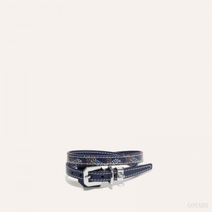 Goyard EDMOND BRACELET Marineblå Blå | MBOB5251