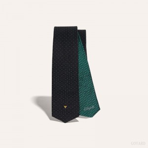 Goyard Eldredge Bicolore tie Svarte Grønn | LDIJ6089