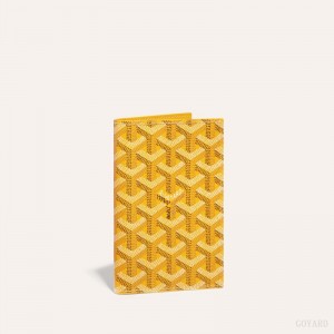 Goyard GRENELLE PASSPORT COVER Gul | HTYY5087