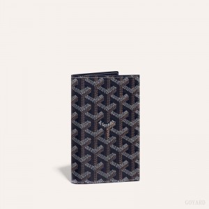 Goyard GRENELLE PASSPORT COVER Marineblå Blå | IHOF0888