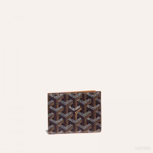 Goyard INSERT VICTOIRE CARD WALLET Svarte Brune | PLKM0692