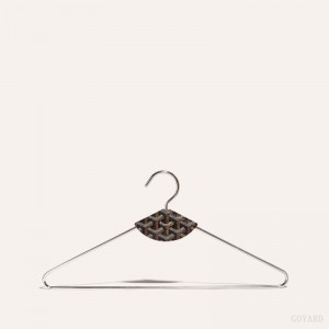 Goyard LIVRÉE PAIR OF HANGERS Svarte Brune | GBOA4039