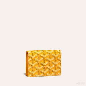 Goyard MALESHERBES CARD WALLET Gul | QCKA7801