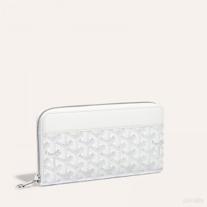 Goyard MATIGNON GM WALLET Hvite | PQHO7654