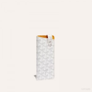 Goyard MONTMARTRE PM GLASSES CASE Hvite | YORB5389