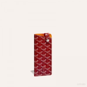 Goyard MONTMARTRE PM GLASSES CASE Rød | MIAO4217