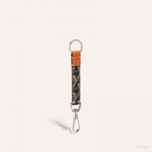 Goyard MOUSQUETON KEY RING Svarte Brune | CNPA4607