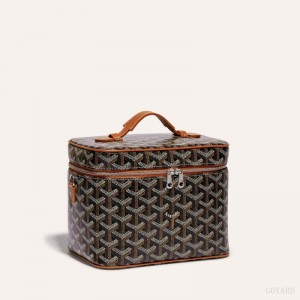 Goyard MUSE VANITY CASE Svarte Brune | YHPA5602