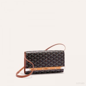 Goyard Monte-Carlo PM Clutch Svarte Brune | SUQL0889