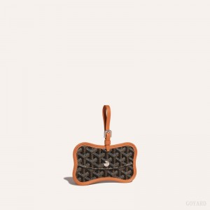 Goyard Os Grey Dog pocket Svarte Brune | RMUZ8411