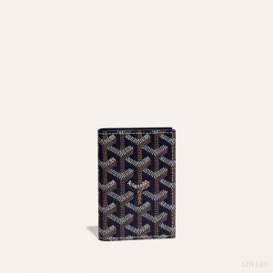 Goyard SAINT-MARC CARD WALLET Marineblå Blå | UQGD6812