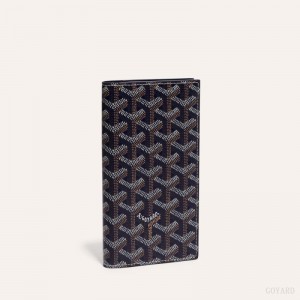 Goyard SAINT-ROCH WALLET Marineblå Blå | BQJF7012