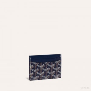 Goyard SAINT-SULPICE CARD WALLET Marineblå Blå | RVTX8867