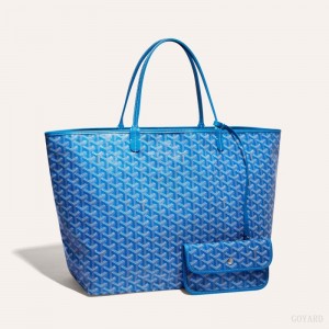 Goyard SAINT LOUIS GM BAG Blå | BWEU1571