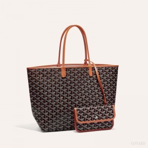 Goyard SAINT LOUIS PM BAG Svarte Brune | KQOV1695