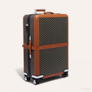 Goyard SATOLAS GM ROLLING SUITCASE Svarte Brune | UZAU9967