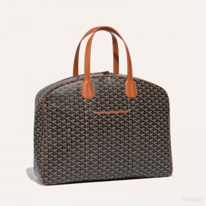 Goyard SAVILE ROW GARMENT BAG Svarte Brune | UXLU7266