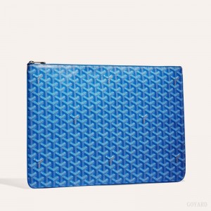 Goyard SENAT GM DOCUMENT CASE Blå | YGGU0293