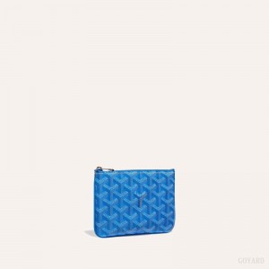 Goyard SÉNAT MINI WALLET Blå | JHJD6548