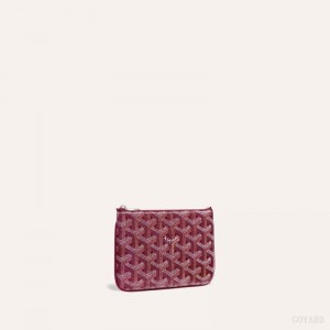 Goyard SÉNAT MINI WALLET Burgunder | CSKD9388