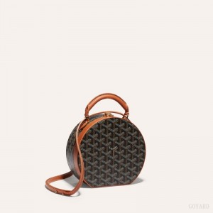 Goyard THE ALTO HATBOX TRUNK BAG Svarte Brune | EHCY5039