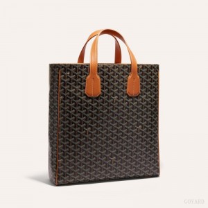 Goyard VOLTAIRE BAG Svarte Brune | TQEX0240