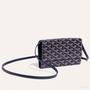 Goyard Varenne Continental Wallet Marineblå Blå | QHFS5069