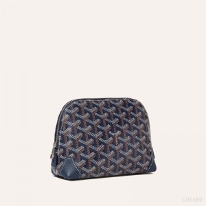 Goyard Vendôme Cosmetic Pouch Marineblå Blå | CKRI1618