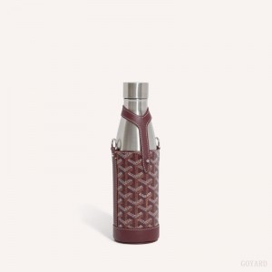 Goyard Yonne MM Case & Flask Burgunder | MEQU7326