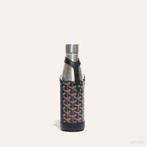 Goyard Yonne MM Case & Flask Svarte | NCMM6159