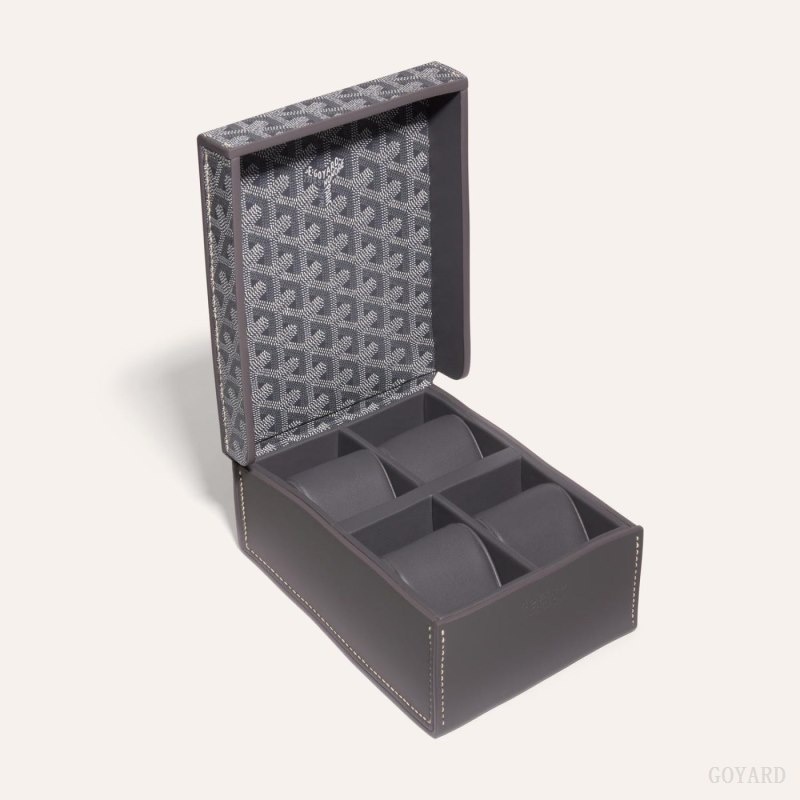 Goyard 4 WATCH CASE Grå | TEAO0644