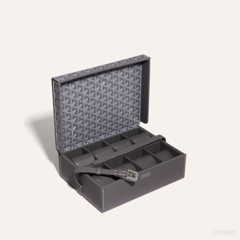 Goyard 8 WATCH CASE Grå | GMQK6004